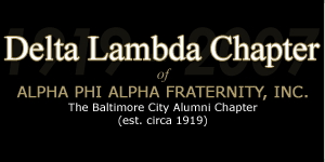 Alpha Phi Alpha Banner